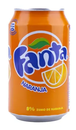 Fanta Naranja Lata